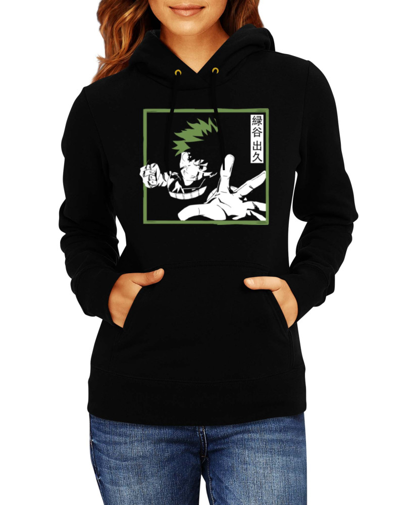 Дамски Суитшърт Japan Animation Manga Anime Comics My Hero Academia Izuku Midoriya Дамски Суитшърт Japan Animation Manga Anime Comics My Hero Academia Izuku Midoriya