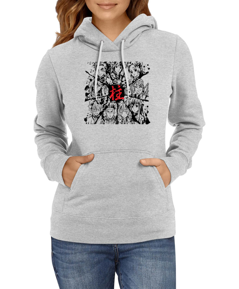Дамски Суитшърт Japan Animation Manga Anime Comics Demon Slayer Characters