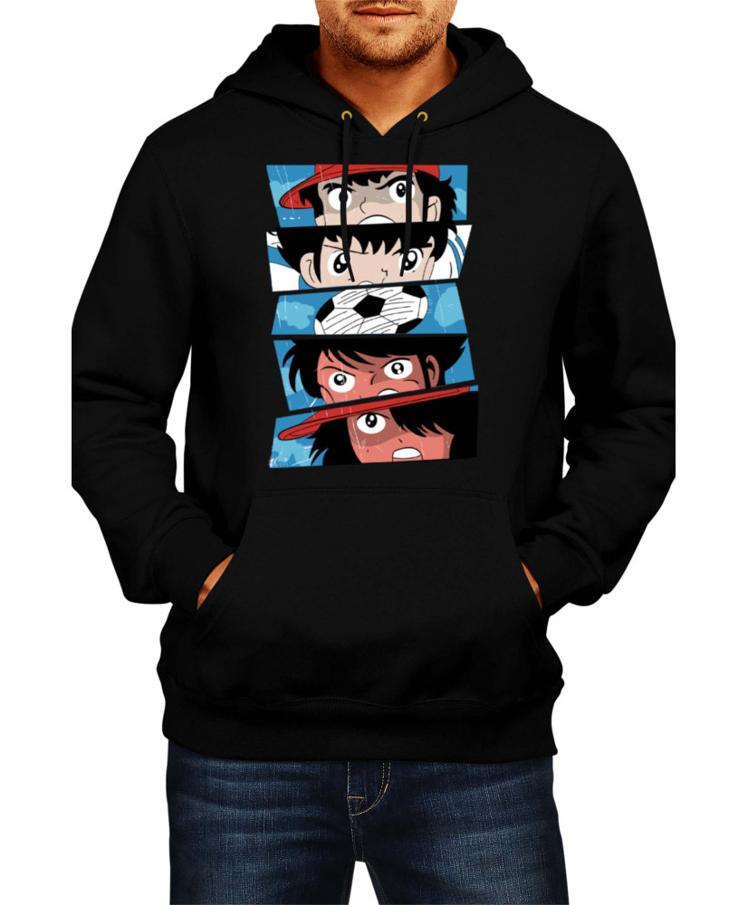 Мъжки Суитшърт Japan Animation Manga Anime Comics Captain Tsubasa 002