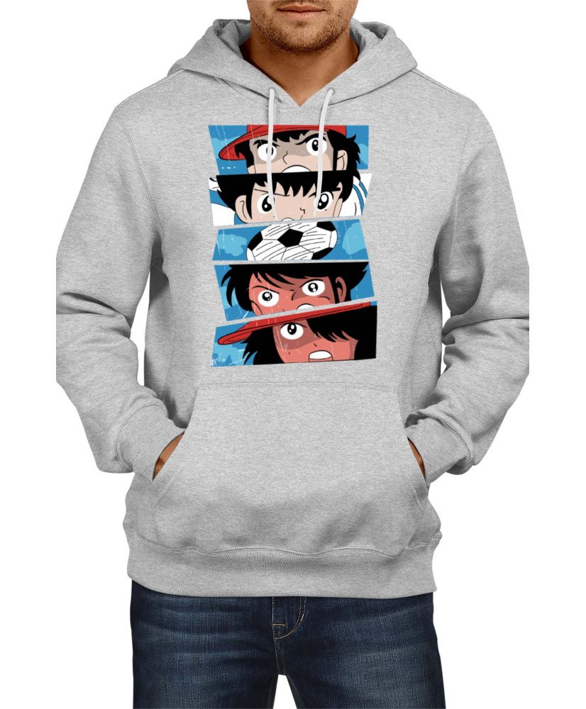 Мъжки Суитшърт Japan Animation Manga Anime Comics Captain Tsubasa 002