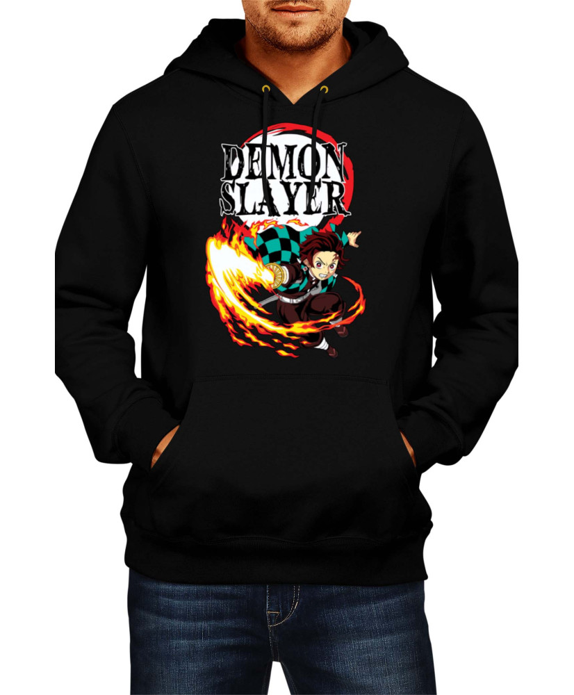 Мъжки Суитшърт Japan Animation Manga Anime Comics Demon Slayer Tanjiro Kamado 008