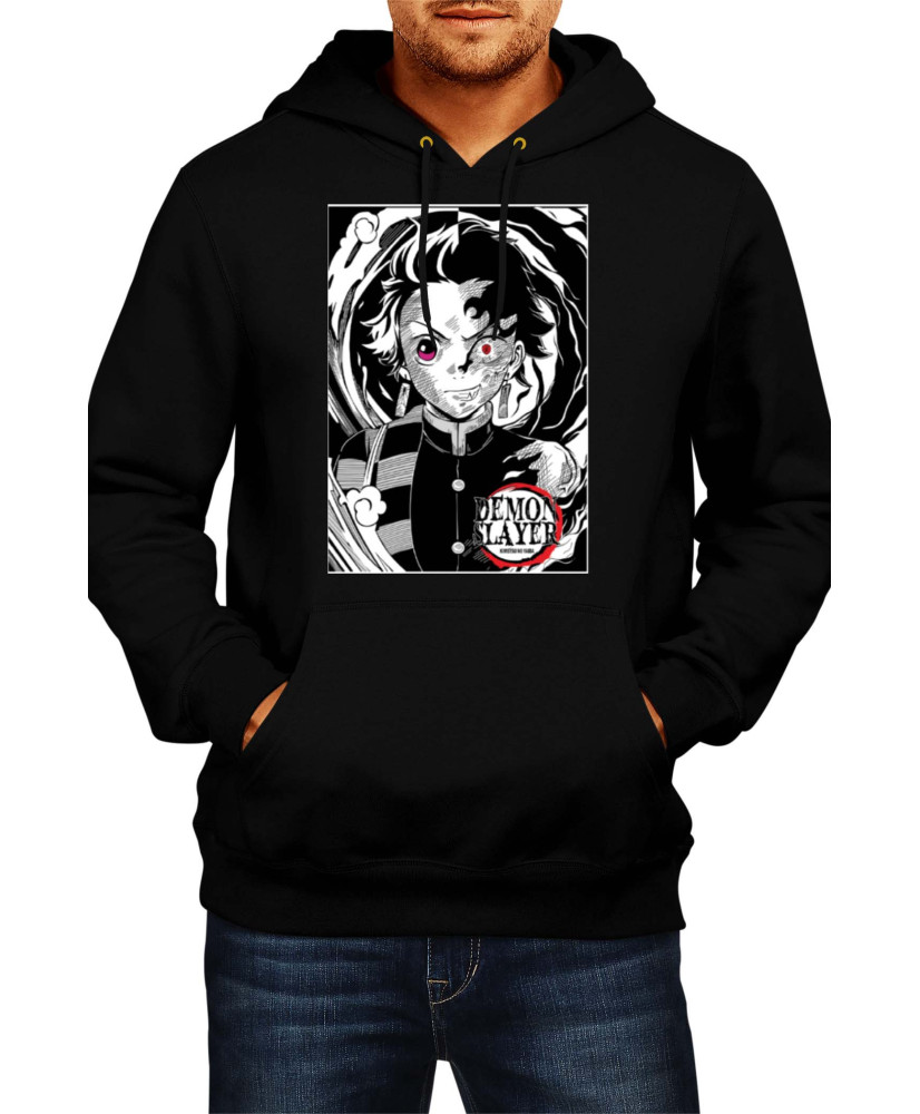 Мъжки Суитшърт Japan Animation Manga Anime Comics Demon Slayer Tanjiro Kamado 009