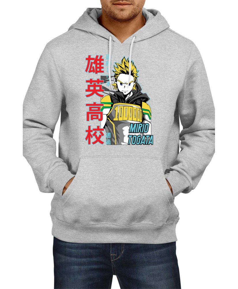 Мъжки Суитшърт Japan Animation Manga Anime Comics My Hero Academia Mirio Togata 002