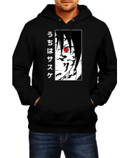 Мъжки Суитшърт Japan Animation Manga Anime Comics Naruto Sasuke Uchiha 001