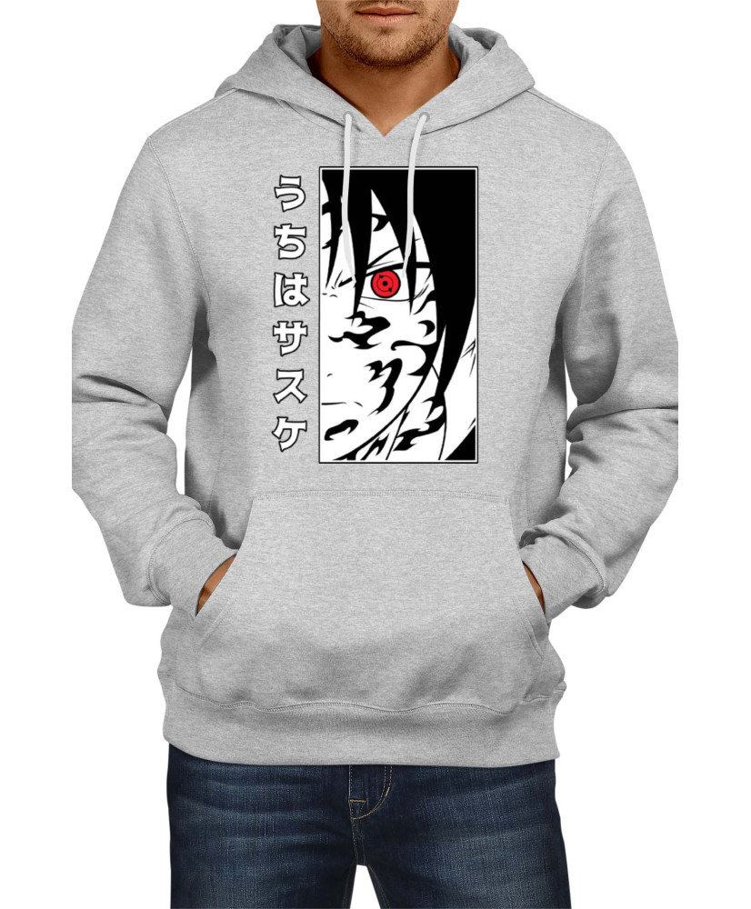 Мъжки Суитшърт Japan Animation Manga Anime Comics Naruto Sasuke Uchiha 001 Мъжки Суитшърт Japan Animation Manga Anime Comics Naruto Sasuke Uchiha 001