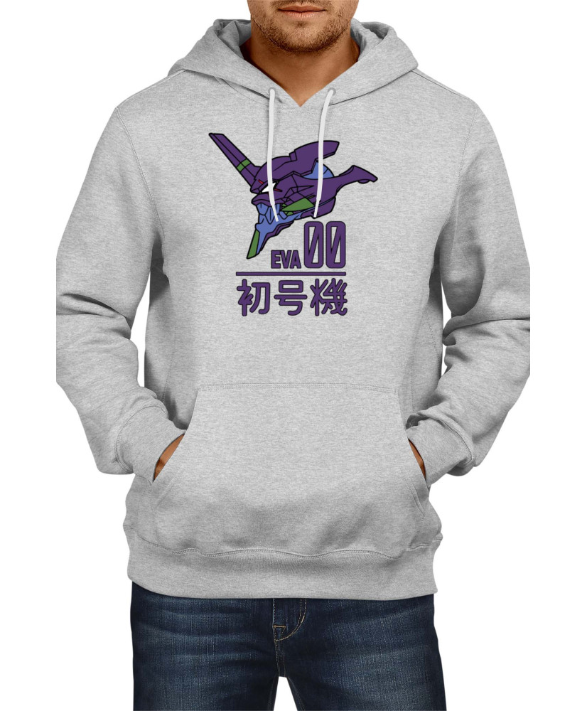 Мъжки Суитшърт Japan Animation Manga Anime Comics Neon Genesis Evangelion Eva Unit 0000