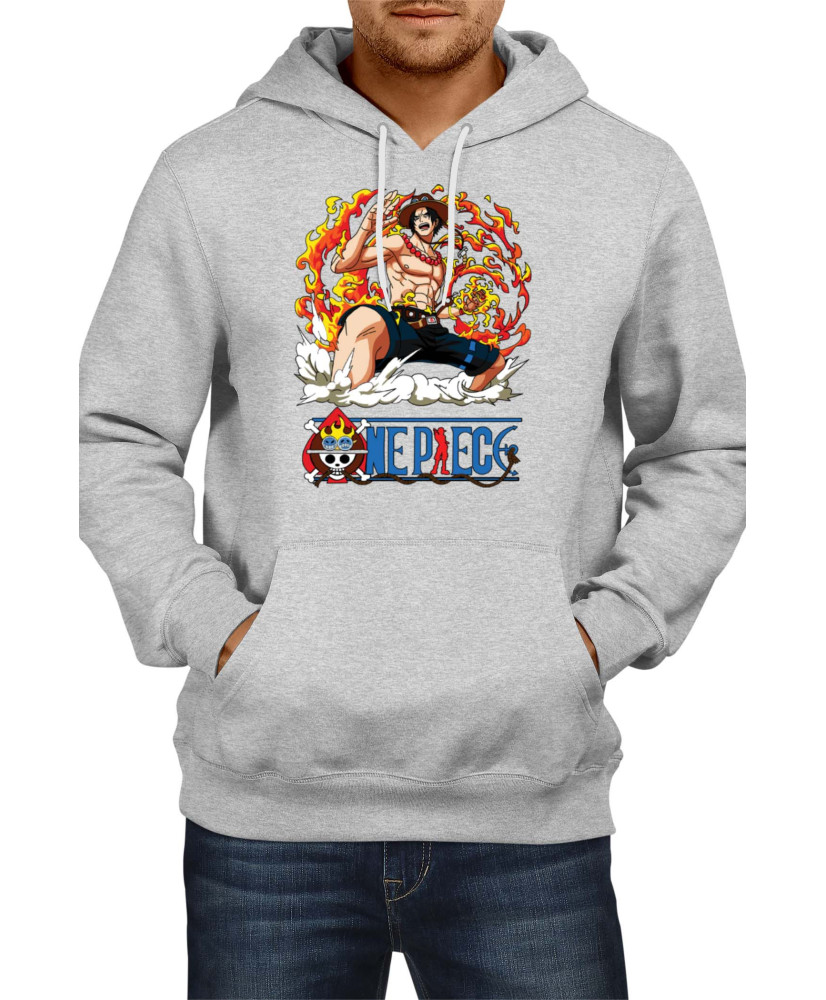 Мъжки Суитшърт Japan Animation Manga Anime Comics One Piece 009