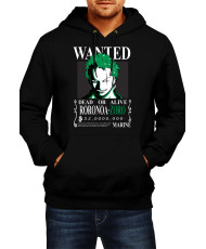 Мъжки Суитшърт Japan Animation Manga Anime Comics One Piece Roronoa Zoro 001