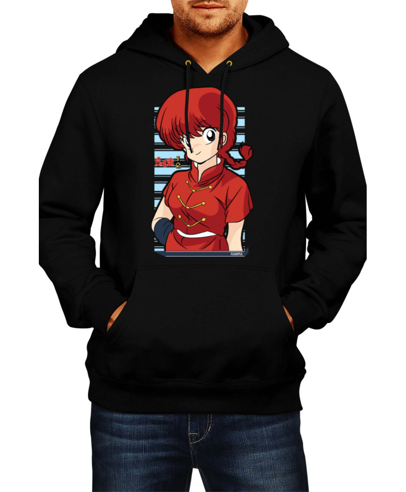 Мъжки Суитшърт Japan Animation Manga Anime Comics Ranma Saotome