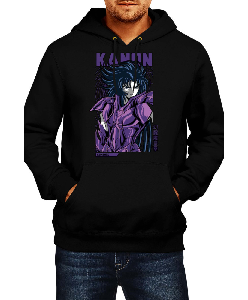 Мъжки Суитшърт Japan Animation Manga Anime Comics Saint Seiya Gemini Kanon