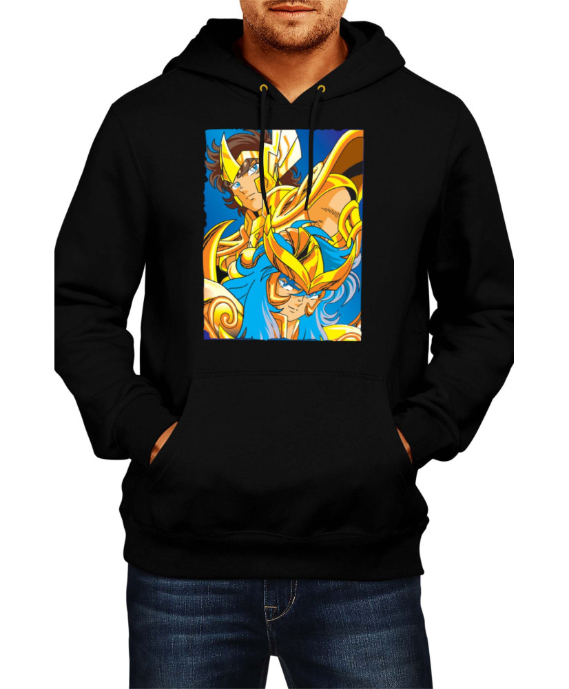 Мъжки Суитшърт Japan Animation Manga Anime Comics Saint Seiya Knights Of The Zodiac