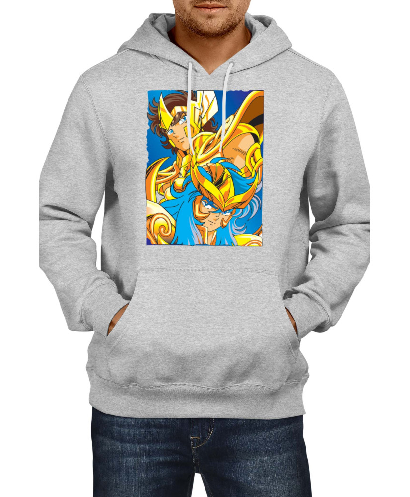 Мъжки Суитшърт Japan Animation Manga Anime Comics Saint Seiya Knights Of The Zodiac