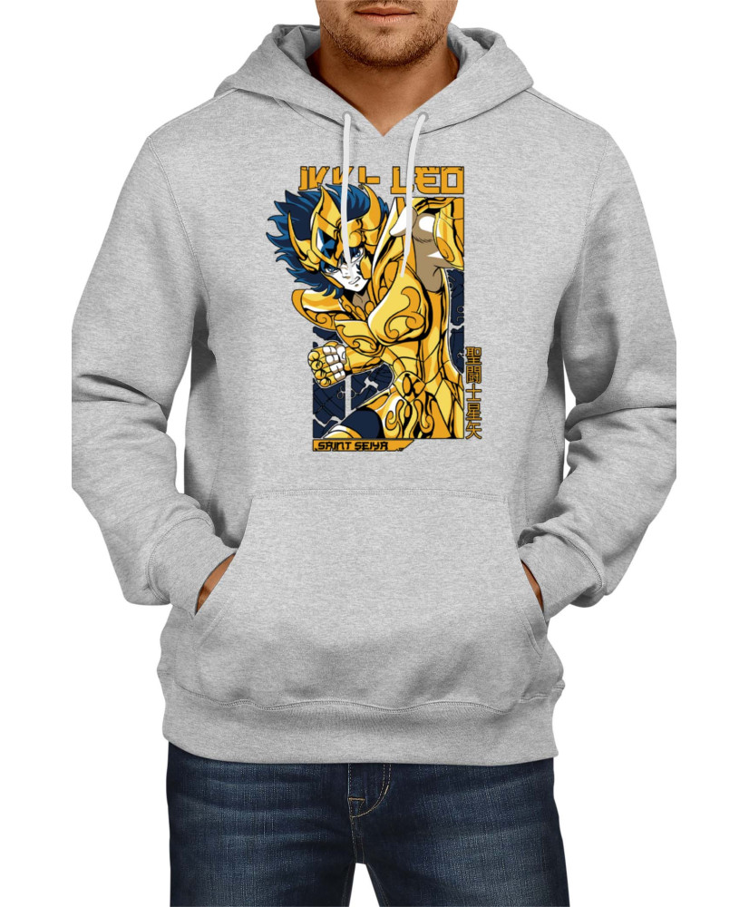 Мъжки Суитшърт Japan Animation Manga Anime Comics Saint Seiya Leo Aiolia 001