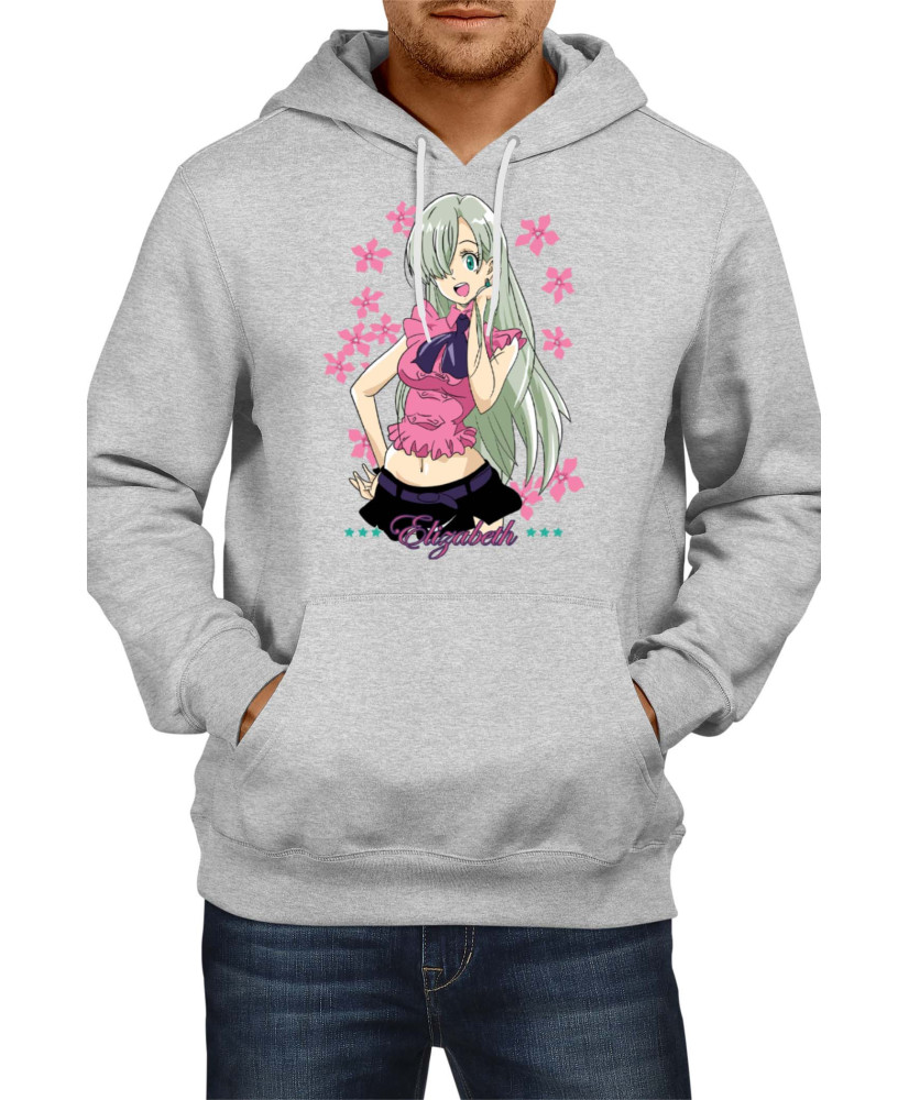 Мъжки Суитшърт Japan Animation Manga Anime Comics The Seven Deadly Sins Elizabeth Liones