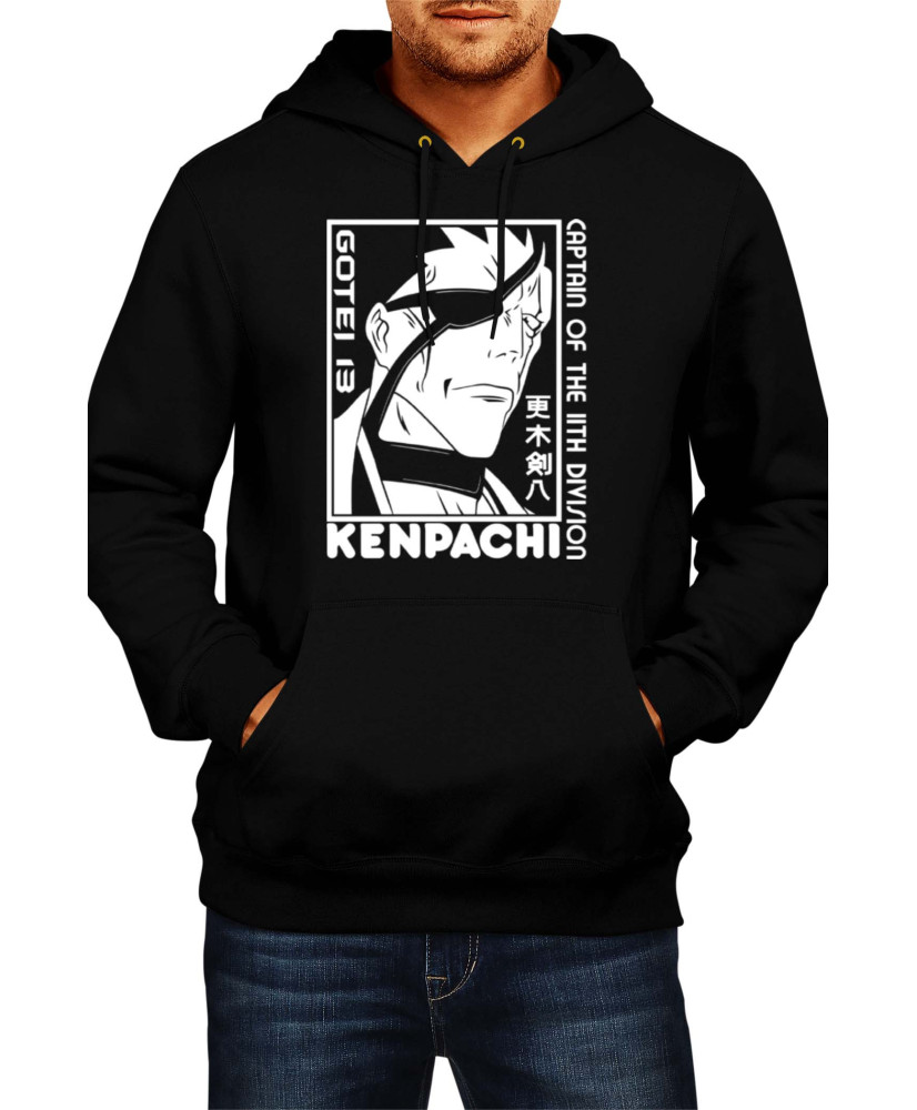 Мъжки Суитшърт Japan Animation Manga Anime Comics Bleach Kenpachi Zaraki