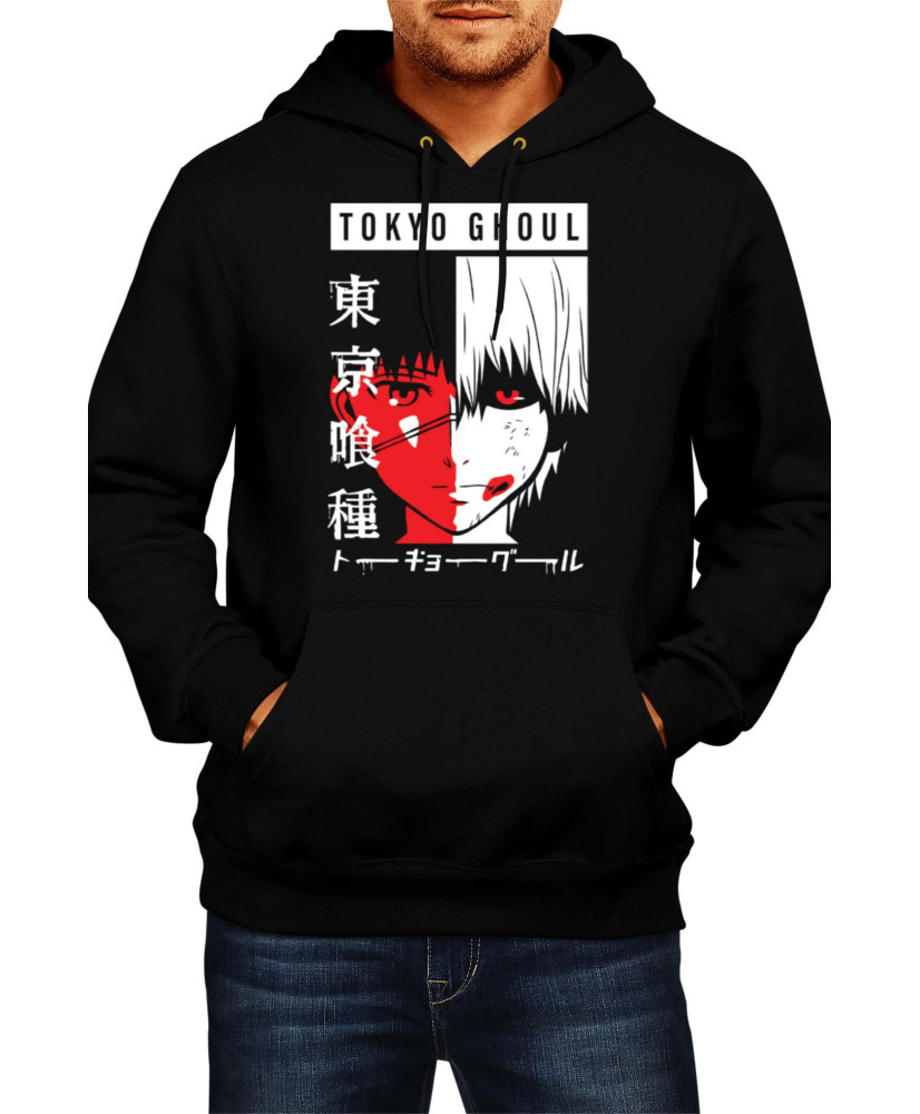 Мъжки Суитшърт Japan Animation Manga Anime Comics Tokyo Ghoul 001