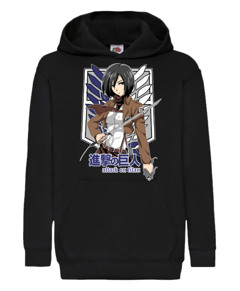 Детски Суитчър Anime Manga Attack On Titan Mikasa Ackerman 01