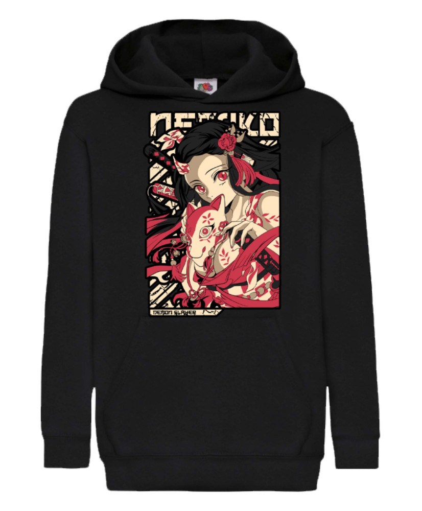 Детски Суитчър Anime Manga Demon Slayer Nezuko Kamado 04 Детски Суитчър Anime Manga Demon Slayer Nezuko Kamado 04