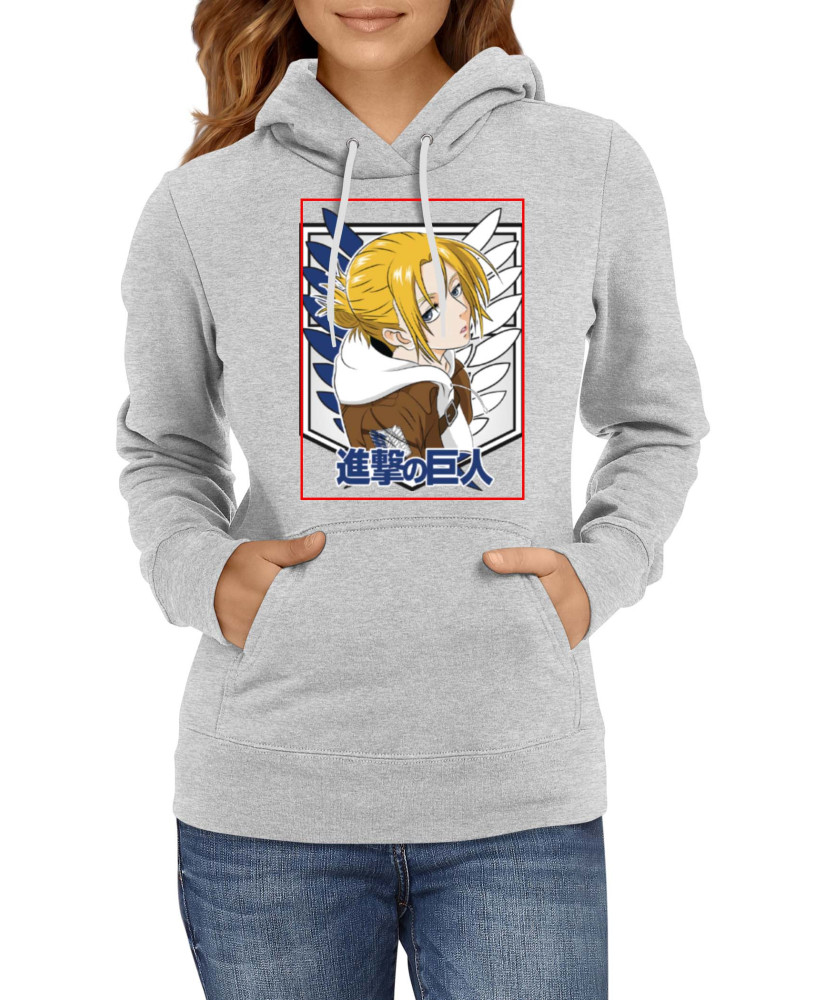 Дамски Суитшърт Anime Manga Attack On Titan Annie Leonhart 01