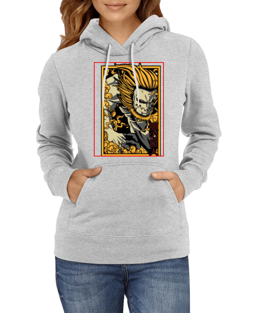 Дамски Суитшърт Anime Manga Attack On Titan Jaw Titan Porco Galliard