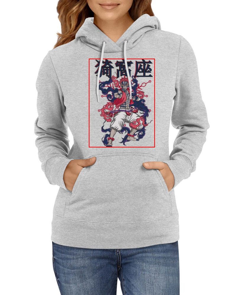 Дамски Суитшърт Anime Manga Demon Slayer Akaza 02