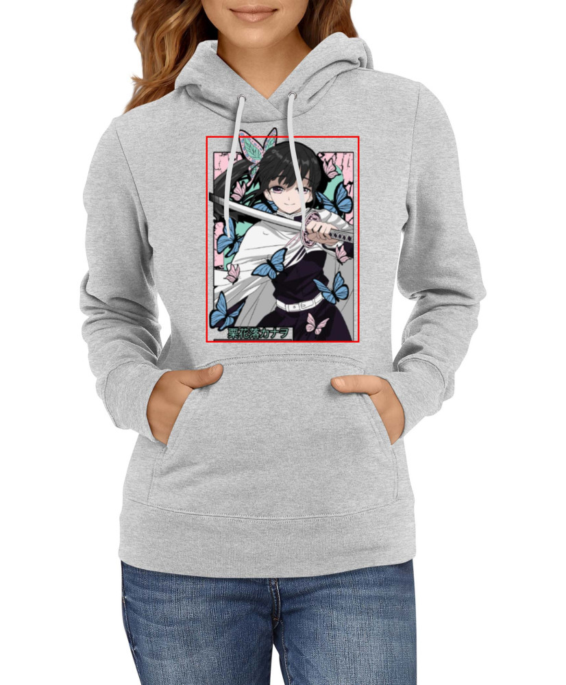 Дамски Суитшърт Anime Manga Demon Slayer Kanao Tsuyuri 01