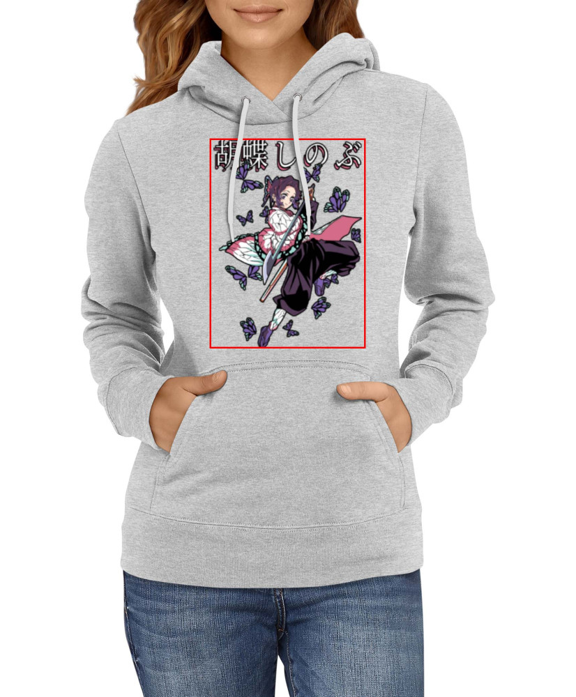 Дамски Суитшърт Anime Manga Demon Slayer Shinobu Kocho 02