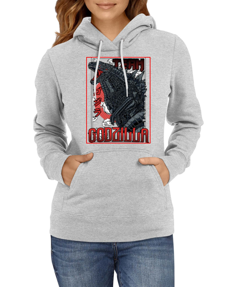 Дамски Суитшърт Anime Manga Godzilla 02 Дамски Суитшърт Anime Manga Godzilla 02