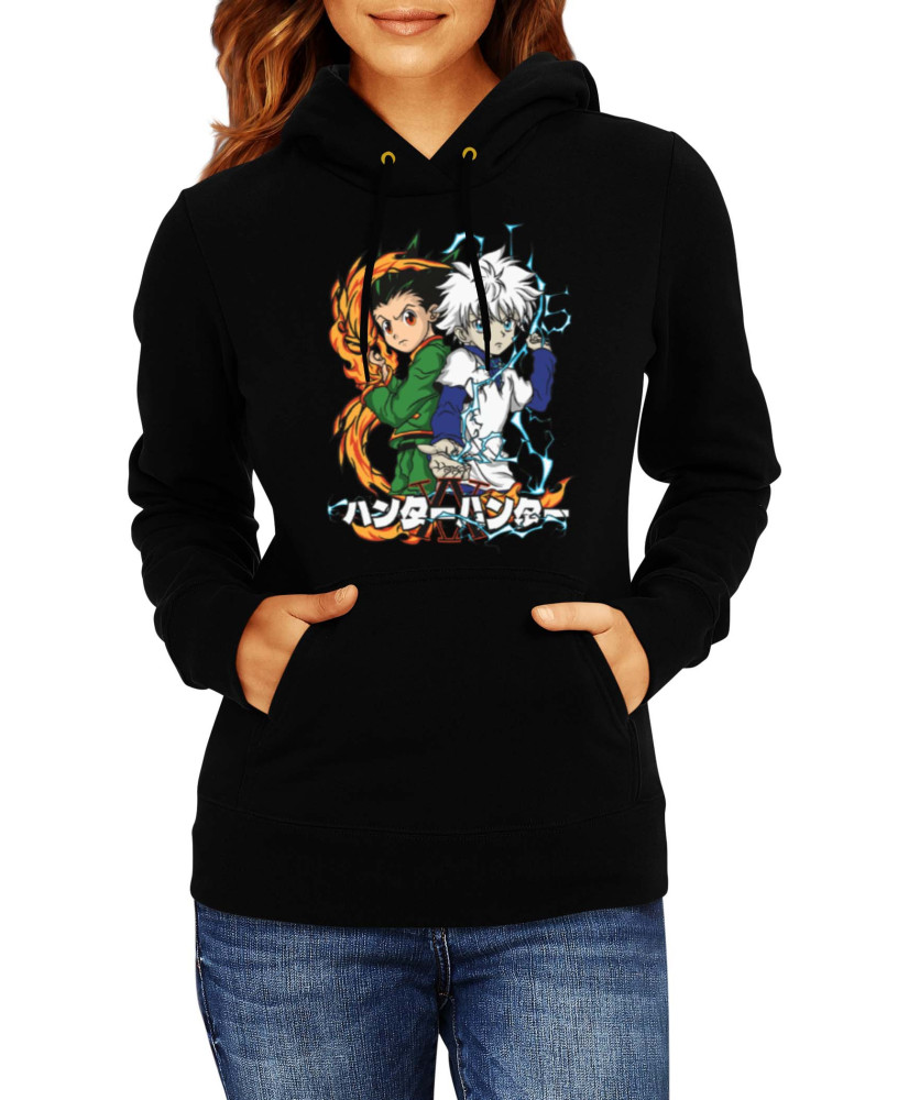 Дамски Суитшърт Anime Manga Hunter X Hunter Gon Freecss Дамски Суитшърт Anime Manga Hunter X Hunter Gon Freecss