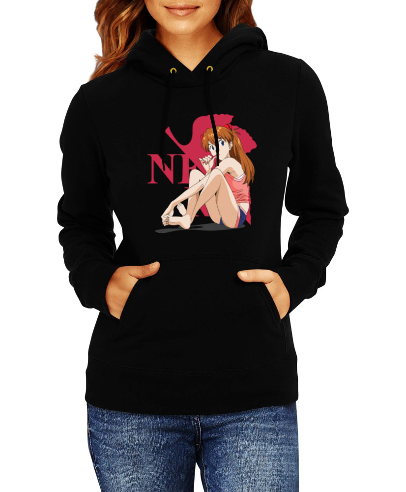 Дамски Суитшърт Anime Manga Neon Genesis Evangelion Asuka Langley Soryu 02 