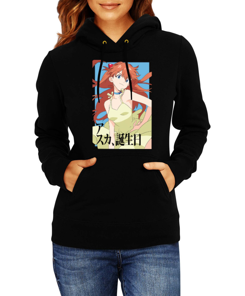 Дамски Суитшърт Anime Manga Neon Genesis Evangelion Asuka Langley Soryu 03