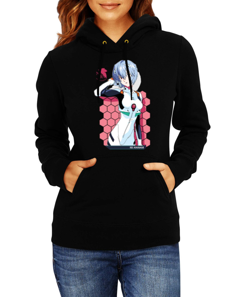 Дамски Суитшърт Anime Manga Neon Genesis Evangelion Rei Ayanami 02