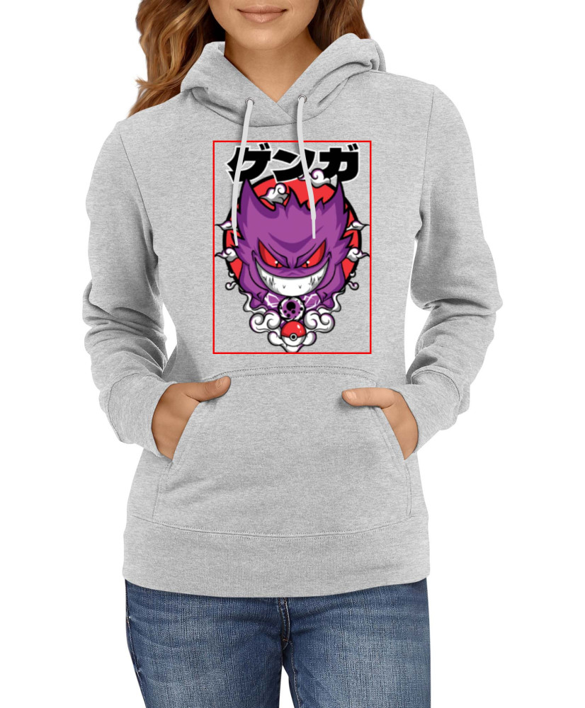 Дамски Суитшърт Anime Manga Pokemon Gengar