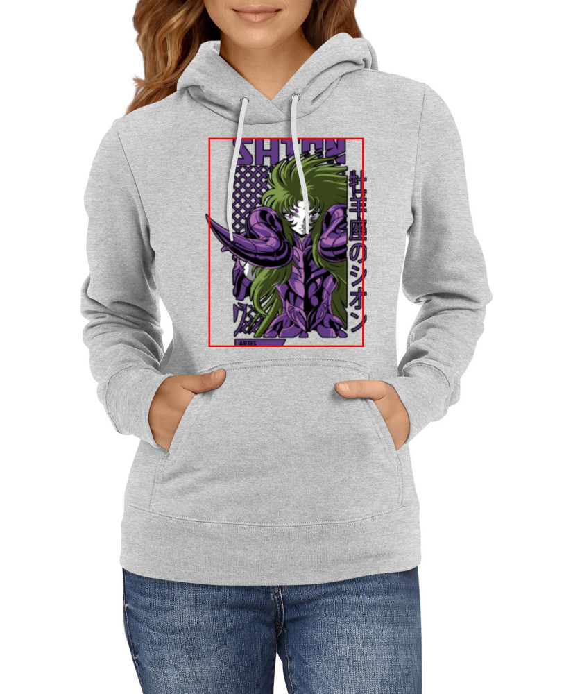 Дамски Суитшърт Anime Manga Saint Seiya Aries Shion