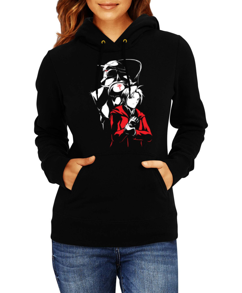 Дамски Суитшърт Anime Manga Fullmetal Alchemist Edward Elric 02 Дамски Суитшърт Anime Manga Fullmetal Alchemist Edward Elric 02