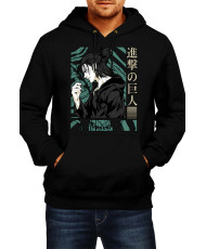 Мъжки Суитшърт Anime Manga Attack On Titan Eren Yeager 03