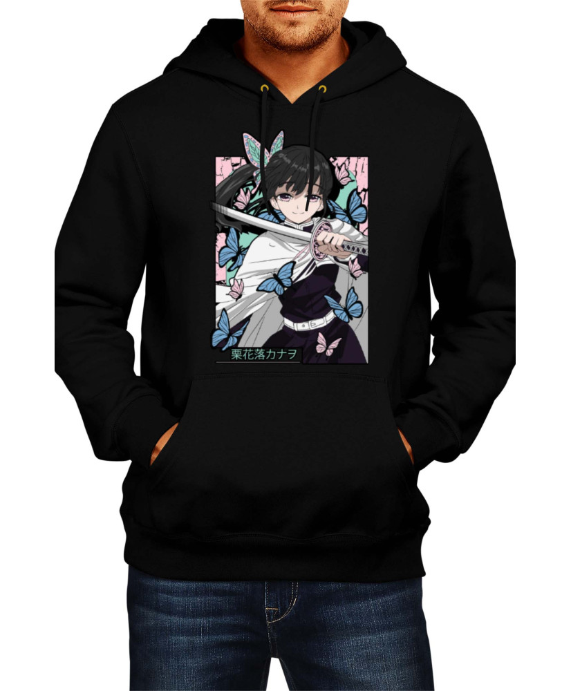 Мъжки Суитшърт Anime Manga Demon Slayer Kanao Tsuyuri 01
