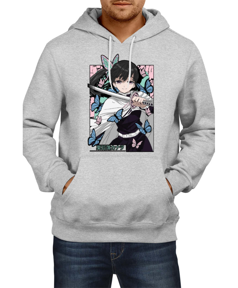 Мъжки Суитшърт Anime Manga Demon Slayer Kanao Tsuyuri 01
