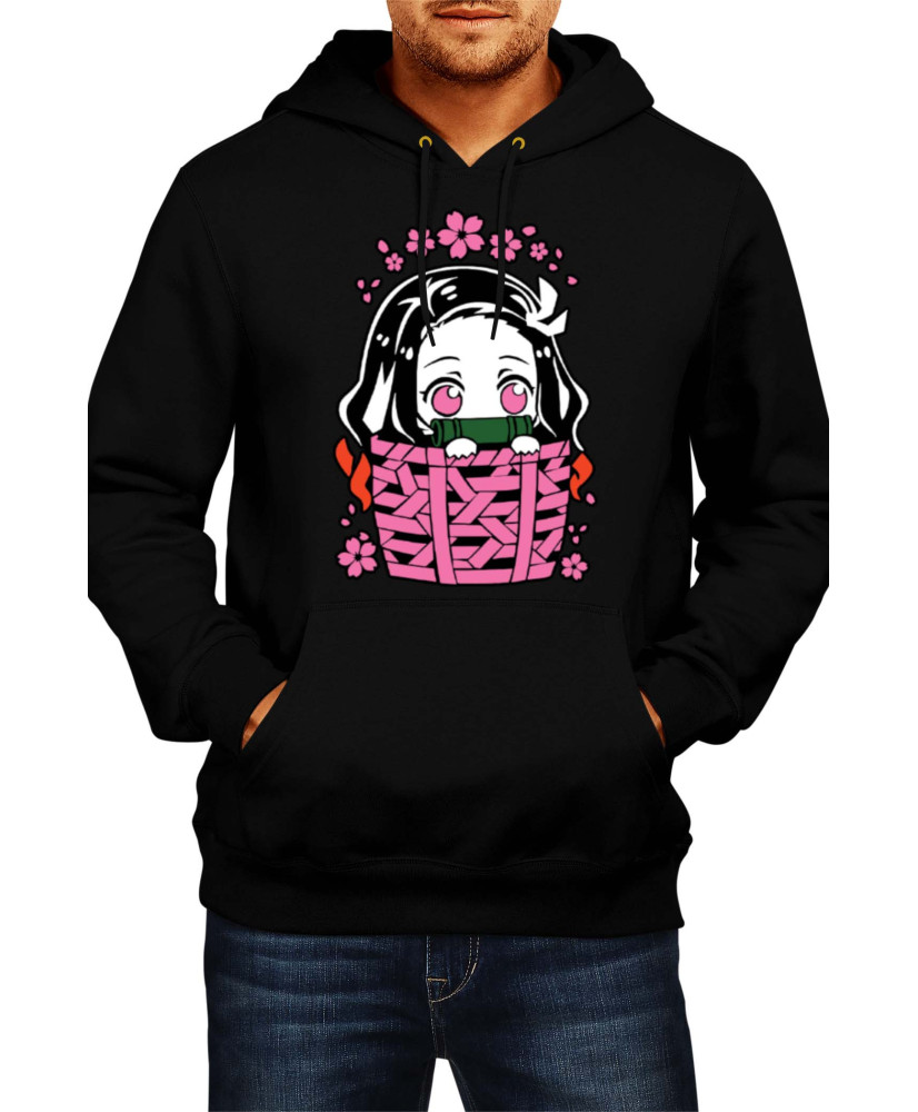 Мъжки Суитшърт Anime Manga Demon Slayer Nezuko Kamado 06