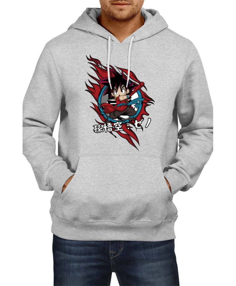 Мъжки Суитшърт Anime Manga Dragon Ball Z Goku Chibi Мъжки Суитшърт Anime Manga Dragon Ball Z Goku Chibi