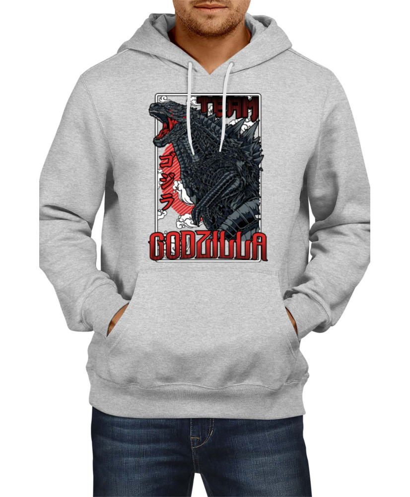 Мъжки Суитшърт Anime Manga Godzilla 02