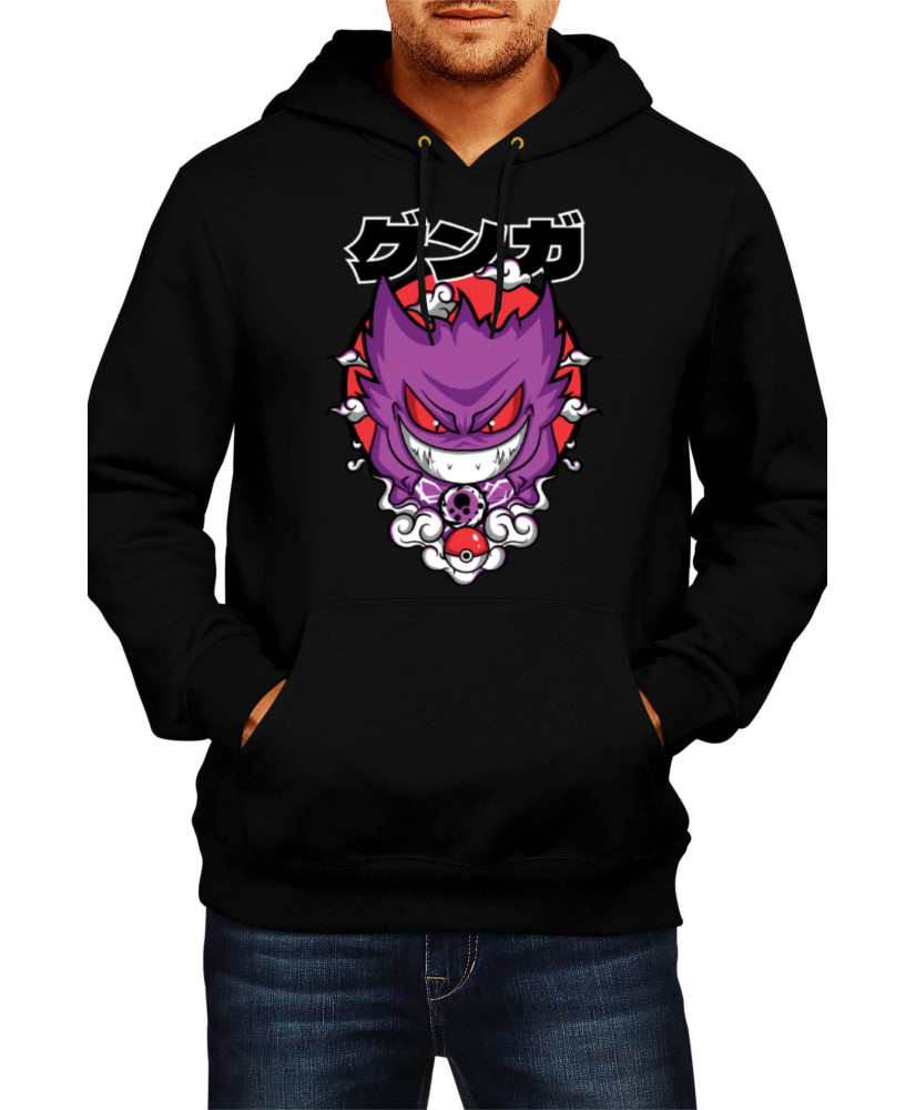 Мъжки Суитшърт Anime Manga Pokemon Gengar
