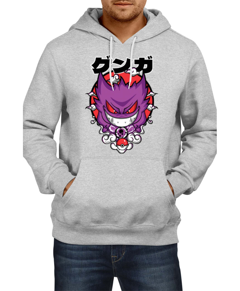 Мъжки Суитшърт Anime Manga Pokemon Gengar