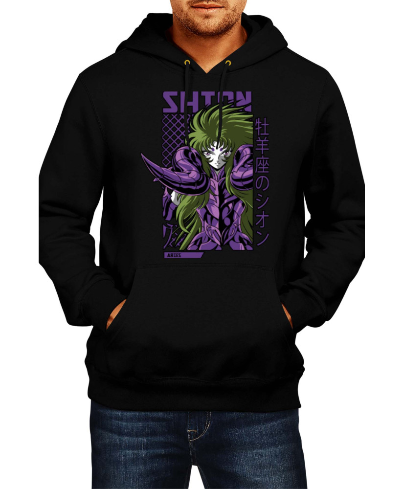 Мъжки Суитшърт Anime Manga Saint Seiya Aries Shion