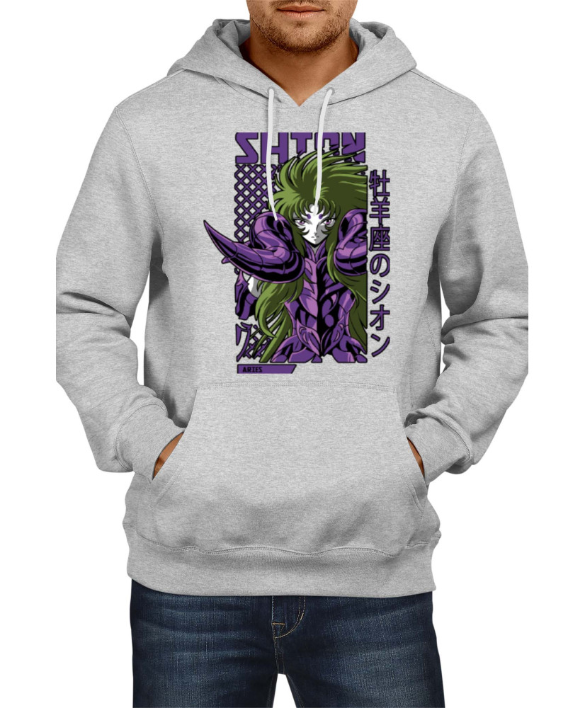 Мъжки Суитшърт Anime Manga Saint Seiya Aries Shion