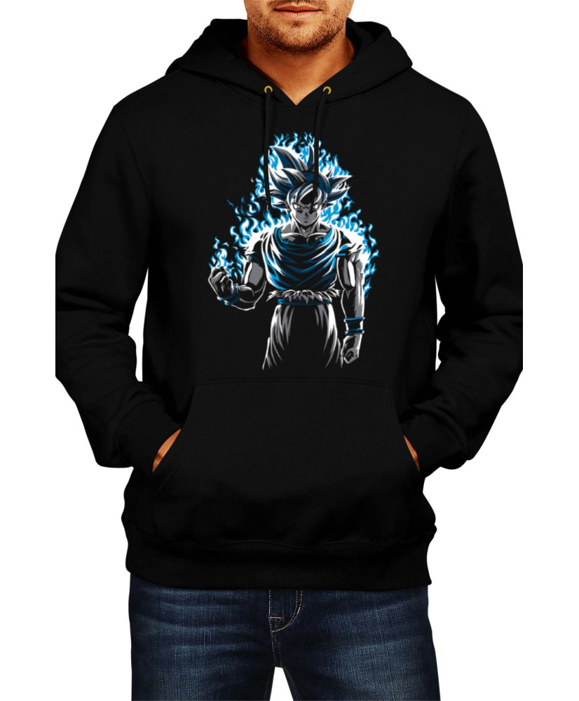 Мъжки Суитшърт Anime Manga Dragon Ball Z Goku Super Saiyan 02
