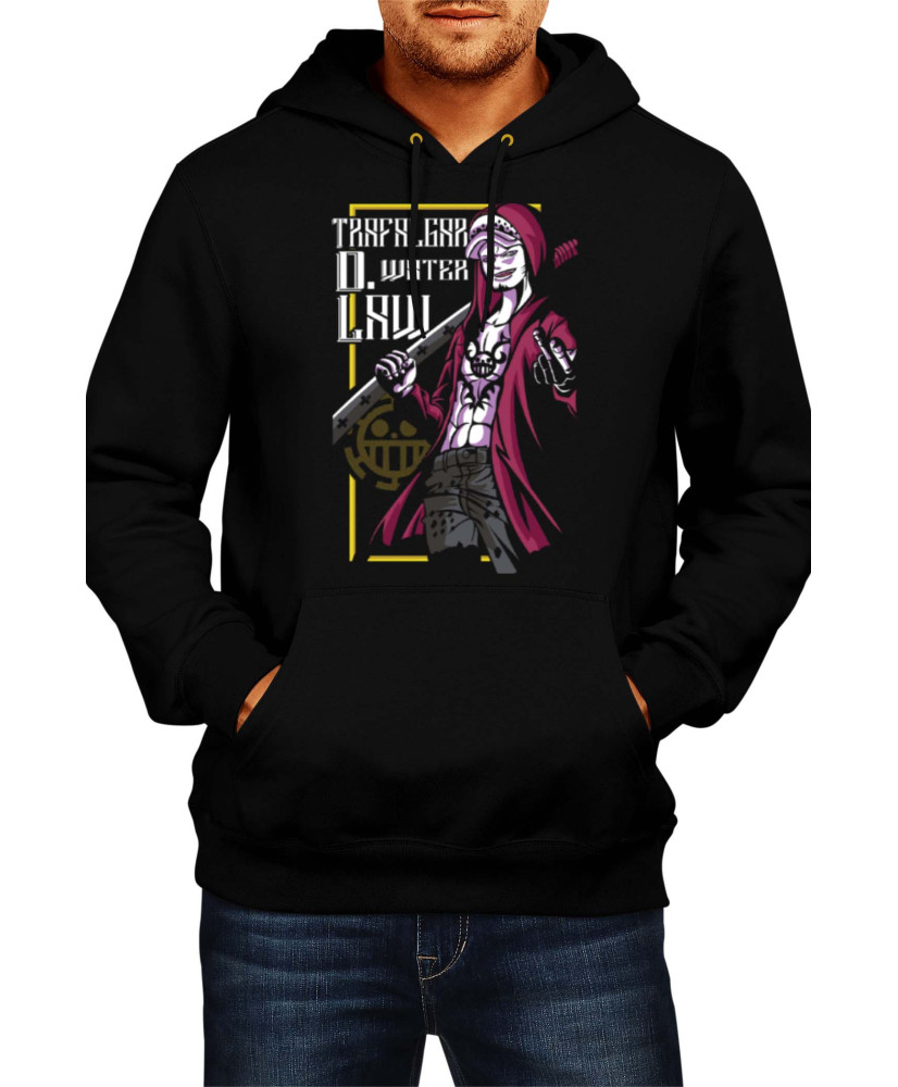 Мъжки Суитшърт Anime Manga One Piece Trafalgar D Water Law