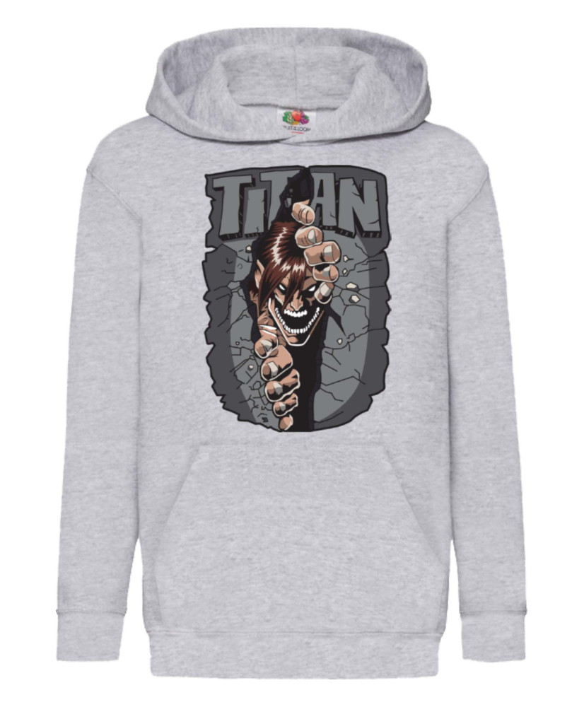 Детски Суитшърт Japan Manga Comics Anime Attack On Titan Angry Var-041