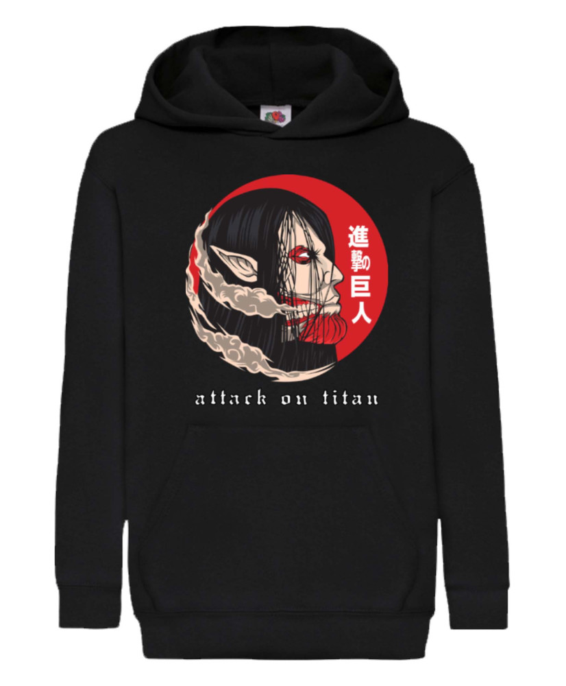 Детски Суитшърт Japan Manga Comics Anime Attack On Titan Eren Yeager 06 Var-014