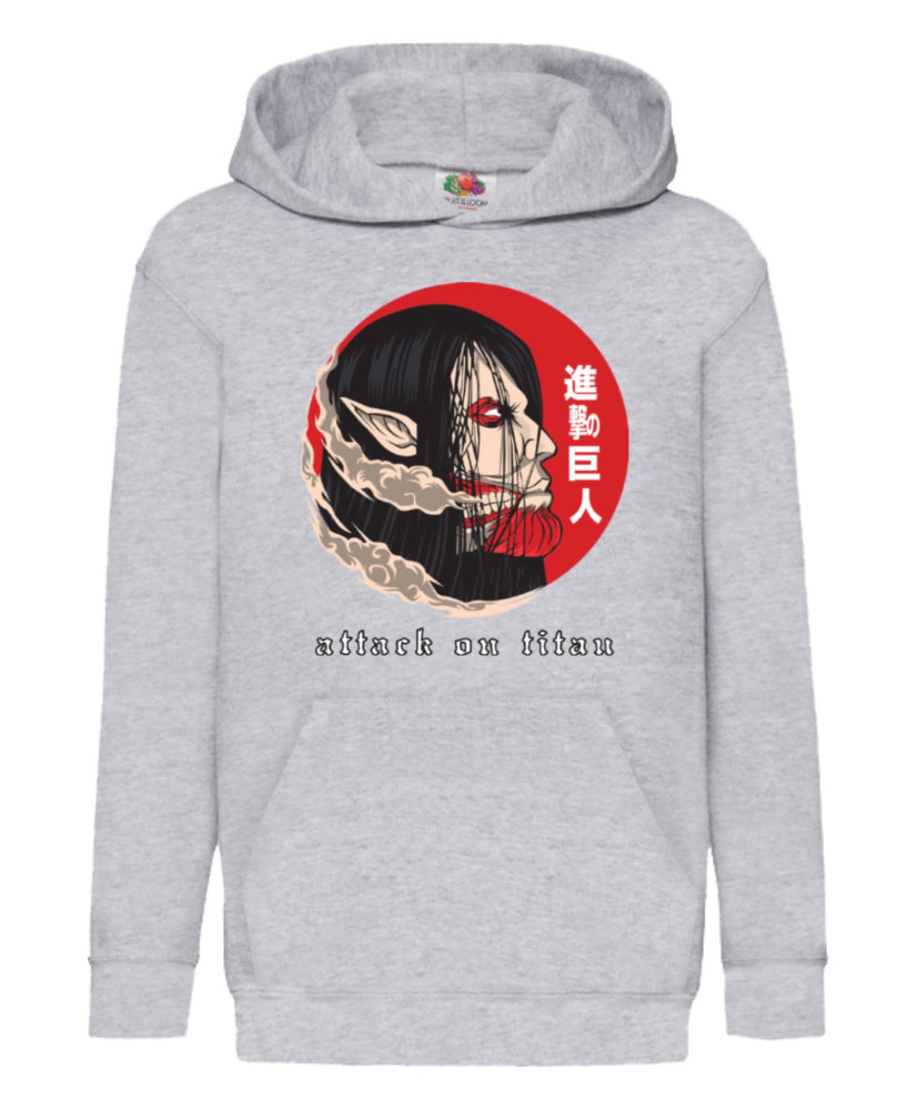 Детски Суитшърт Japan Manga Comics Anime Attack On Titan Eren Yeager 06 Var-014